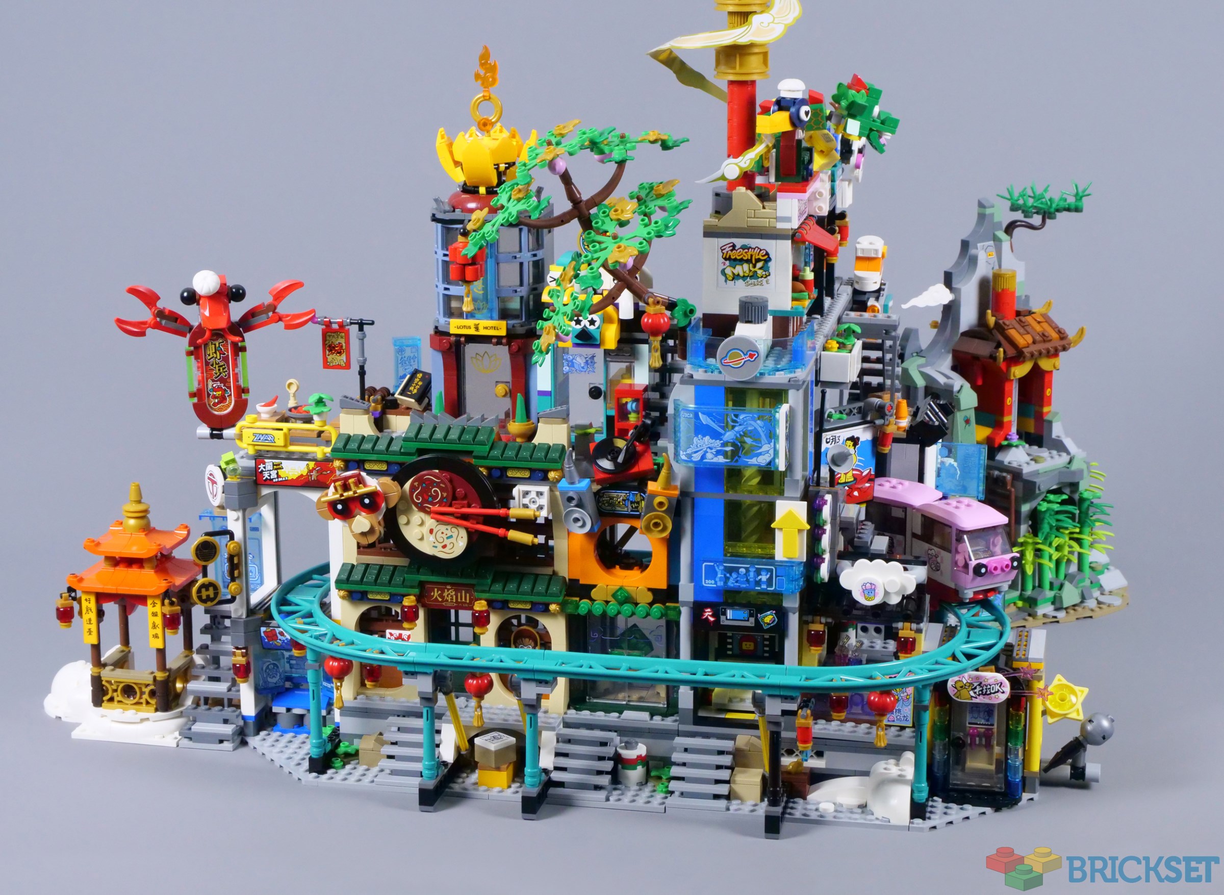 Building the Ultimate Monkie Kid City Brickset